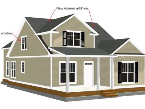 Modern Craftsman house Plan with 3 Bedrooms and Open Floor Plan