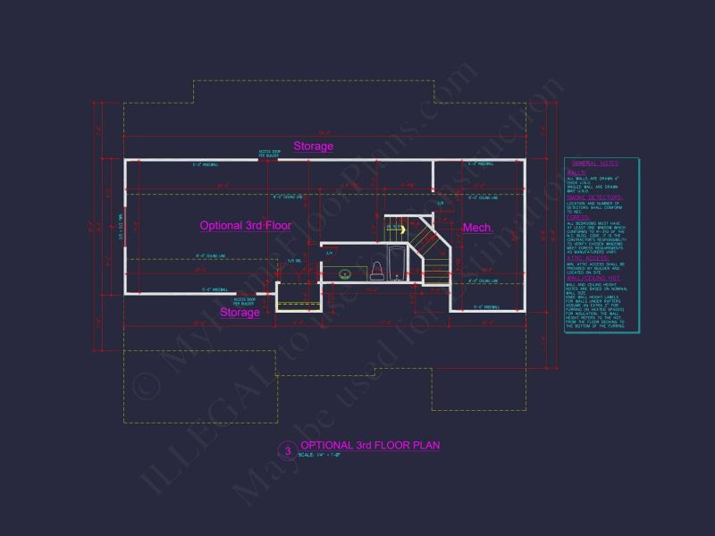 Modern Craftsman house Plan with 3 Floors and Spacious Design