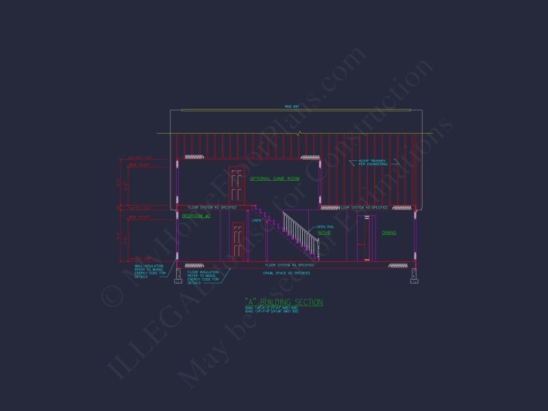 Modern Craftsman house Plan with 3 Floors and Spacious Design