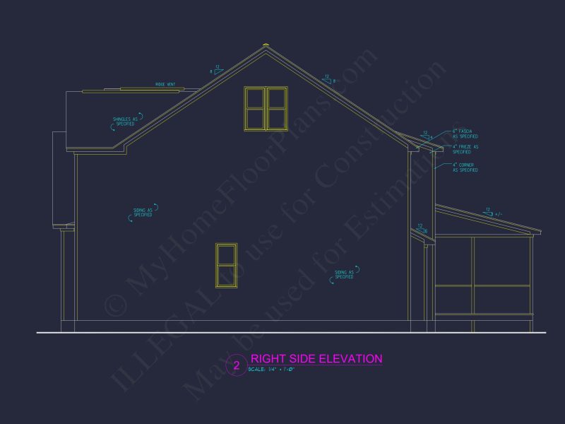 Modern Craftsman house Plan with 3 Floors and Spacious Design
