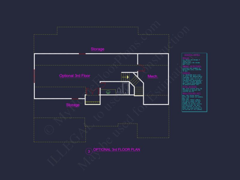 Modern Craftsman house Plan with 3 Floors and Spacious Design