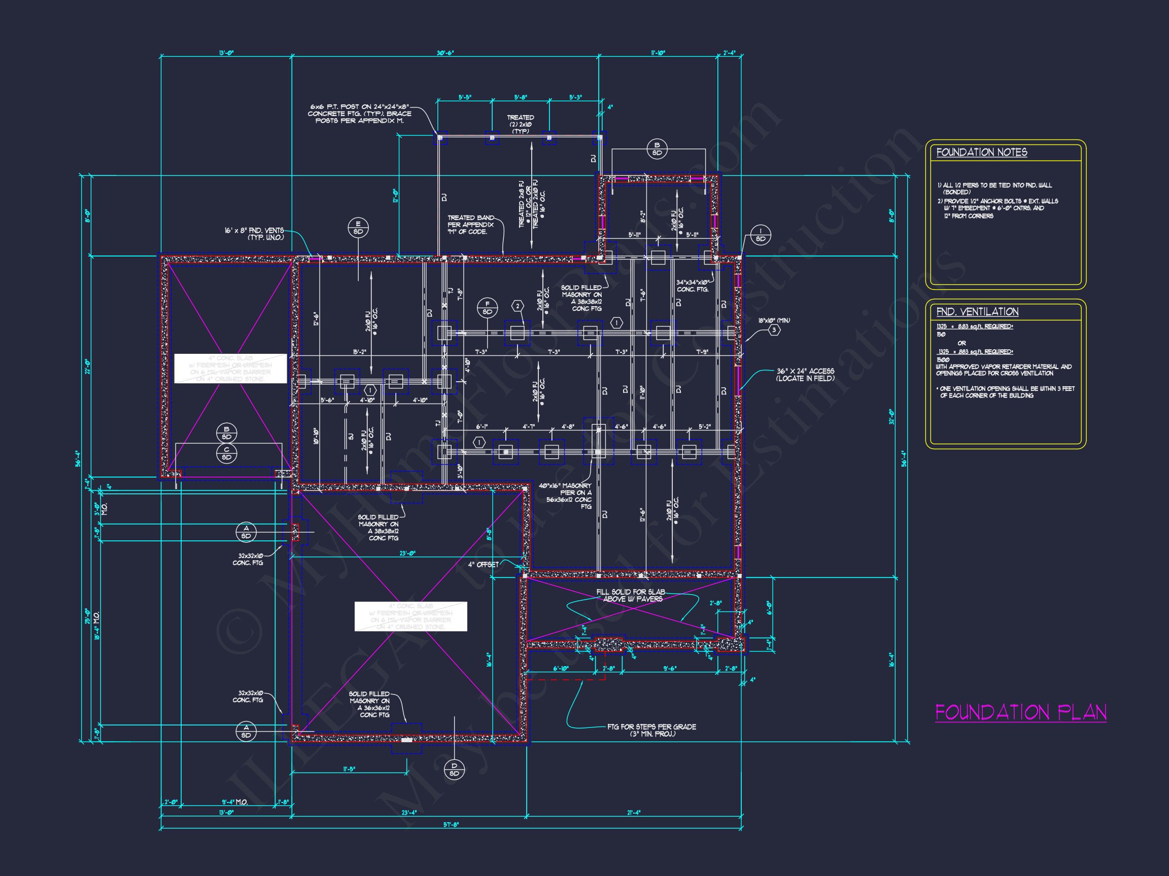 Modern Craftsman house Plan with 3D Floor Plans and CAD Designs