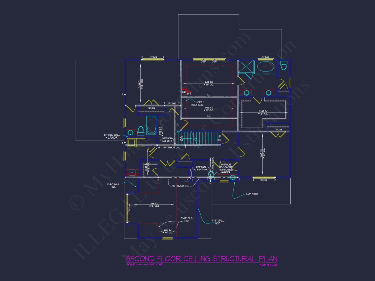 Modern Craftsman house Plan with 3D Floor Plans and CAD Designs