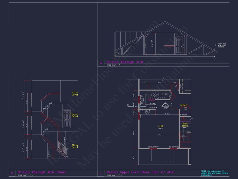 Modern Craftsman house Plan with 4 Beds and 3 Stories