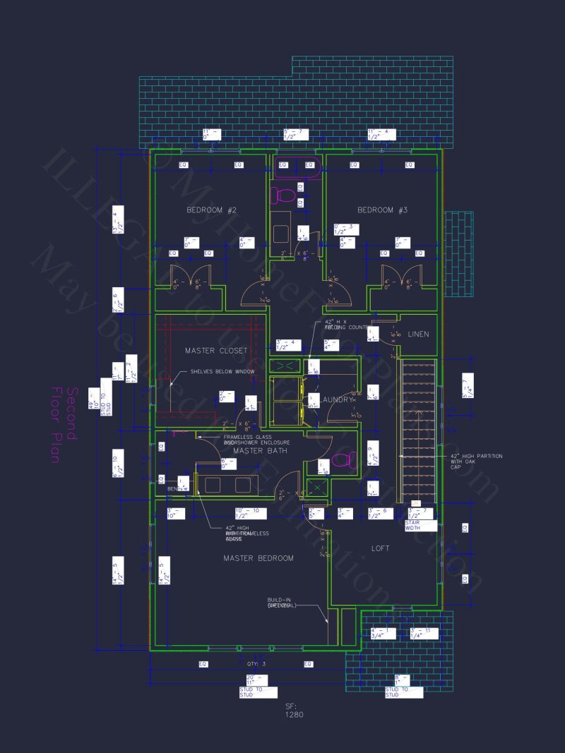 Modern Craftsman house Plan with Basement and Bonus Room