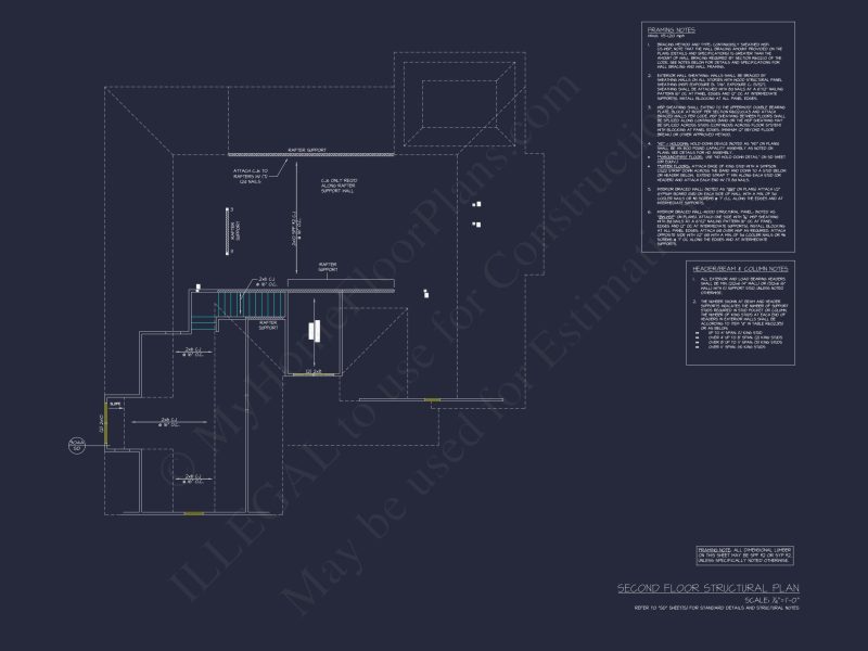 Modern Craftsman house Plan with CAD Blueprints and Design