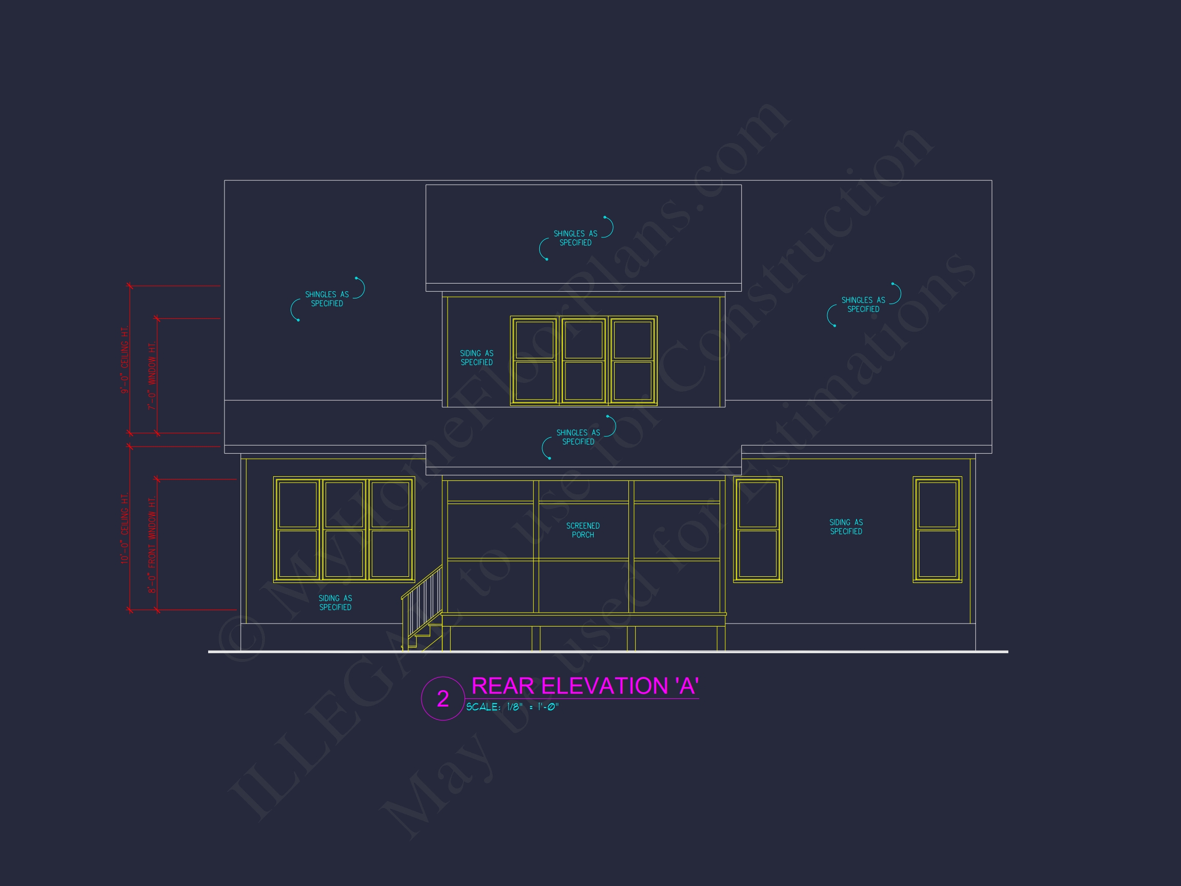 Modern Craftsman Home Plan with CAD Designs and Floor Blueprint