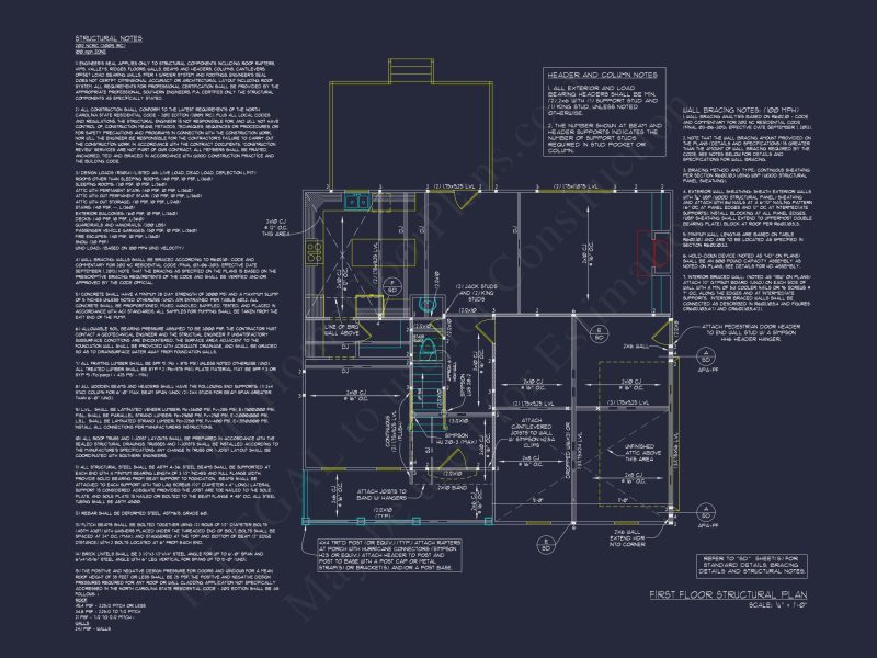 "Modern Craftsman house Plan with Detailed Blueprint Design Number 73"