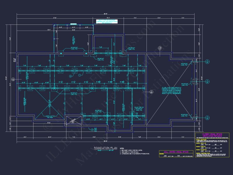 Modern Craftsman house Plan with Detailed Blueprints & CAD Designs