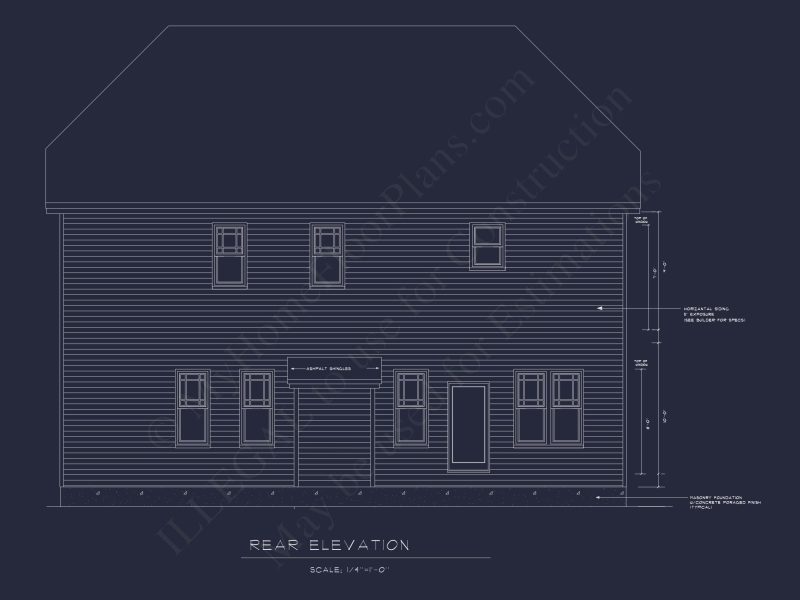 Modern Craftsman house Plan with Detailed CAD Designs