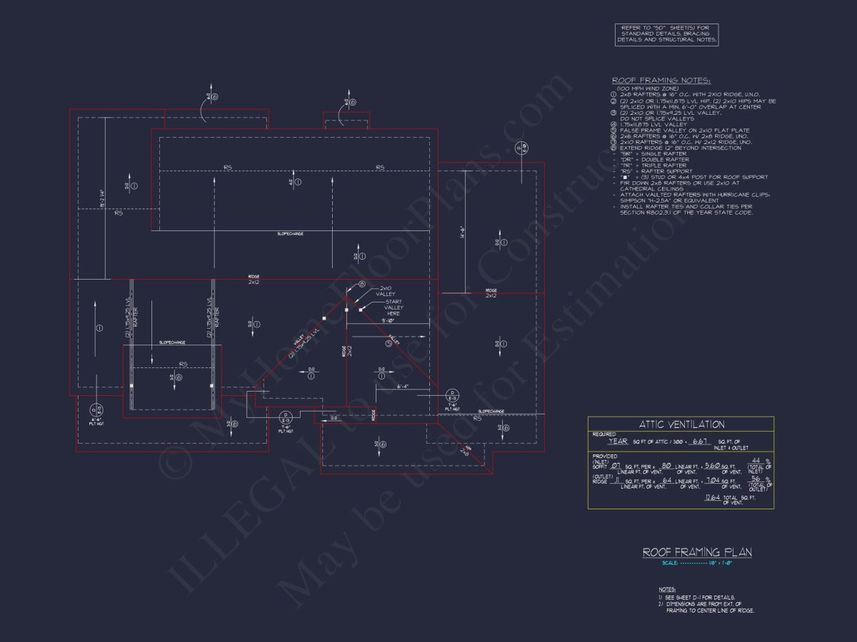 Modern Craftsman house Plan with Detailed Floor Blueprint
