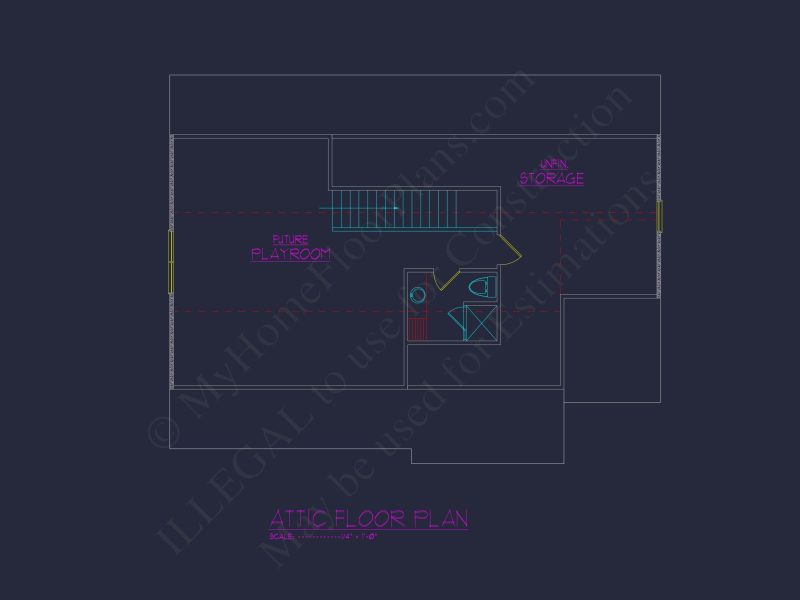 Modern Craftsman house Plan with Detailed Floor Blueprint