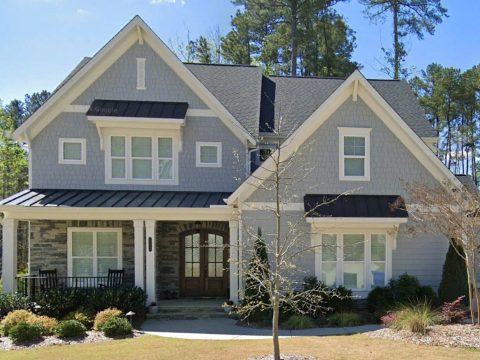 Modern Craftsman house Plan with Detailed Floor Designs