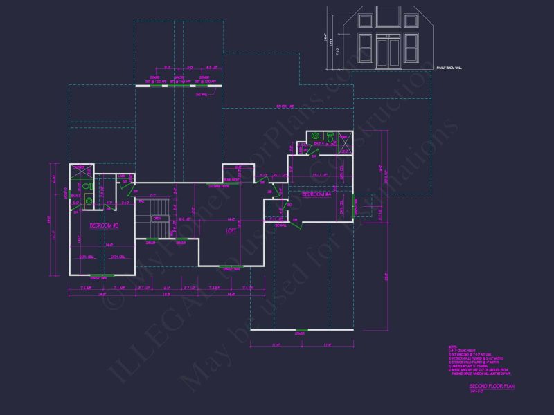 Modern Craftsman house Plan with Detailed Floor Designs