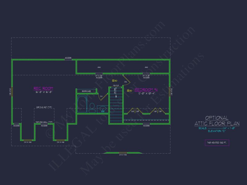 Modern Craftsman house Plan with Detailed Floor Designs