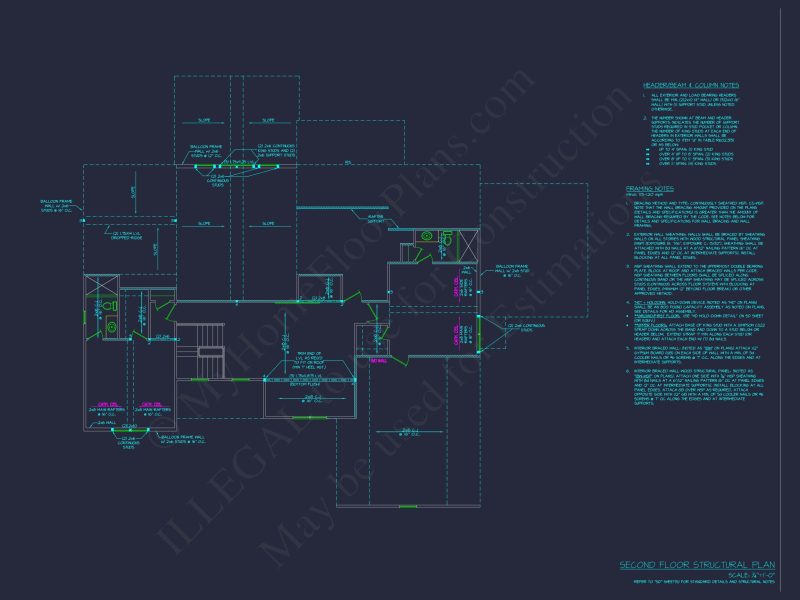 Modern Craftsman house Plan with Detailed Floor Designs