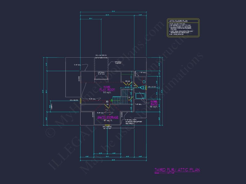Modern Craftsman house Plan with Detailed Floor Designs and CAD Blueprint