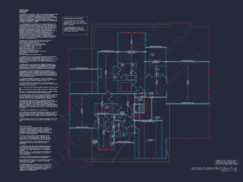 Modern Craftsman house Plan with Fireplace, 4 Bedrooms & Bonus