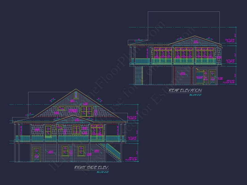 Modern Craftsman house Plan with Flexible Floor Designs