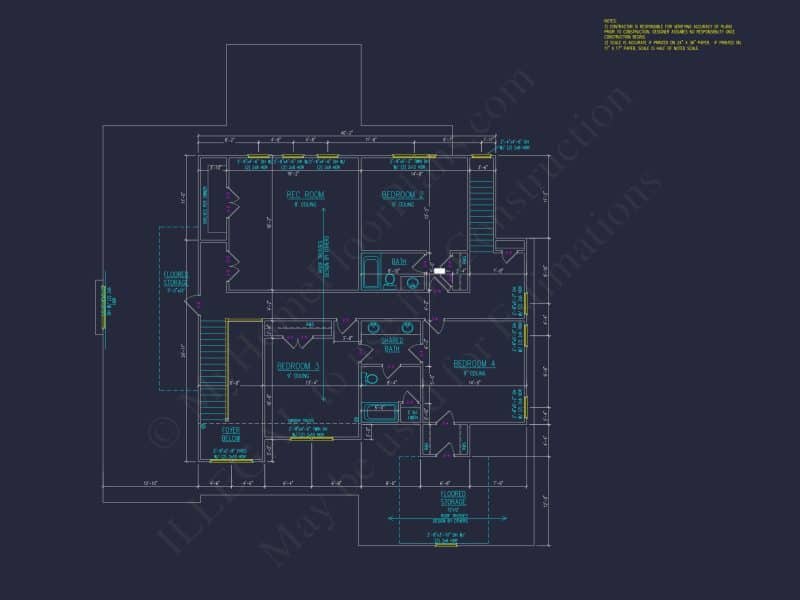 Modern Craftsman house Plan with Luxury Features and CAD Designs
