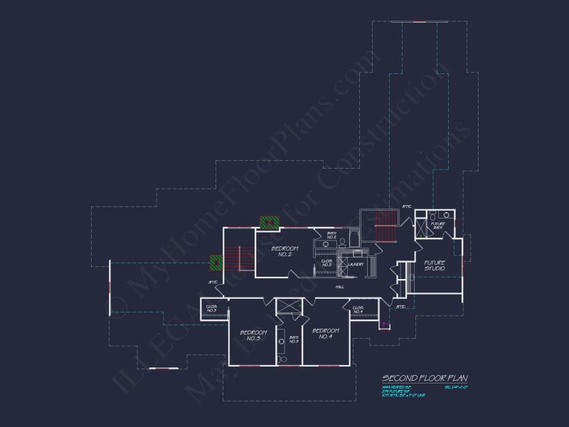 Modern Craftsman house Plan with Luxury Features and CAD Designs