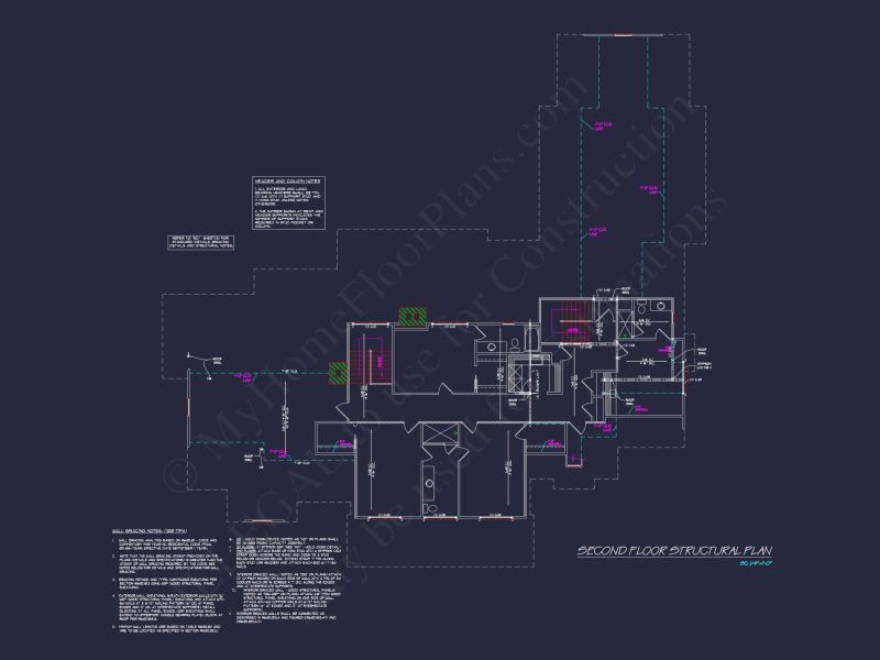 Modern Craftsman house Plan with Luxury Features and CAD Designs