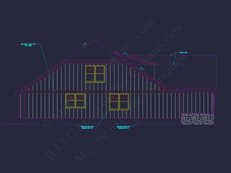 Modern Craftsman house Plan with Open Floor Blueprint Designs
