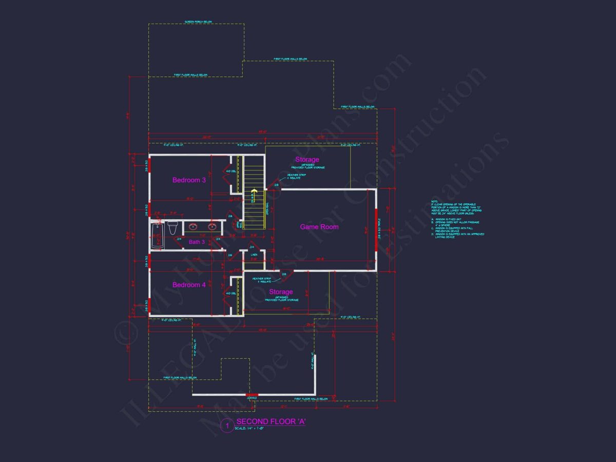 Modern Craftsman house Plan with Open Floor Design & CAD Details