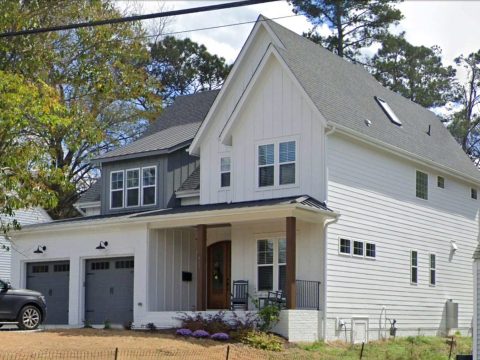 Modern Craftsman house Plan with Open Floor Plan & CAD Design