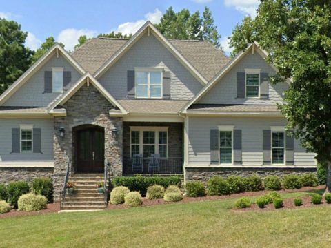 Modern Craftsman house Plan with Open Floor Plan and CAD Design