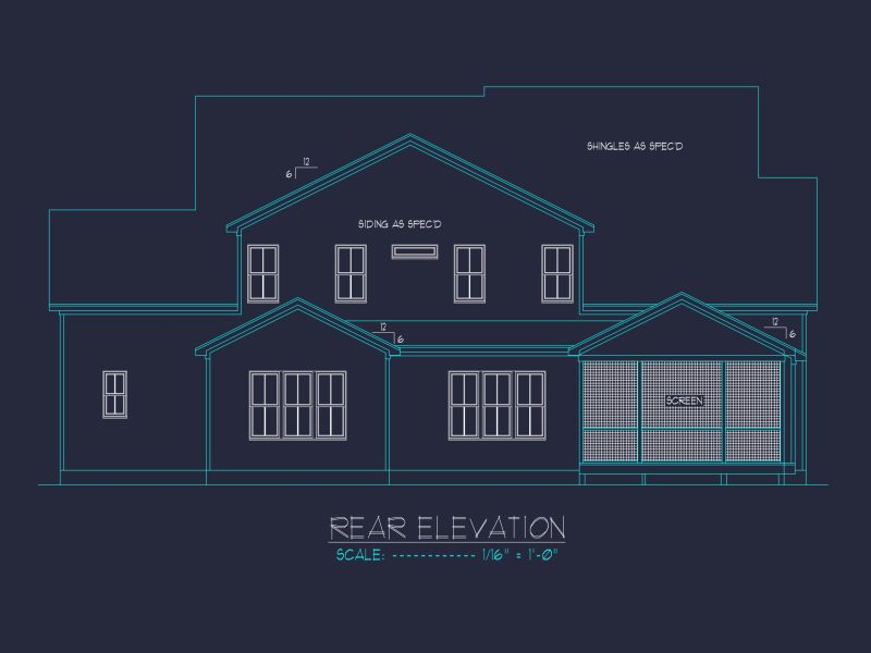 Modern Craftsman house Plan with Spacious 2-Story Designs