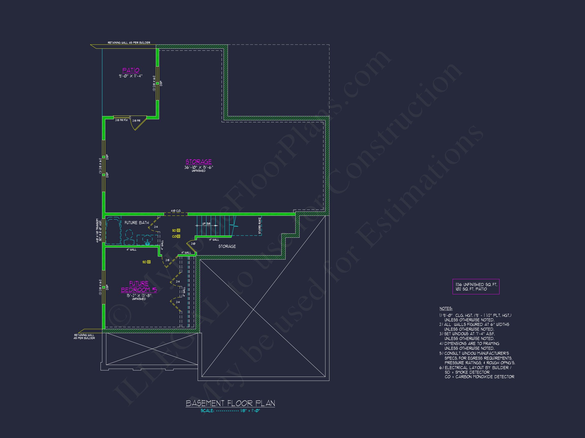 Modern Craftsman house Plan with Spacious 3-Floor Design
