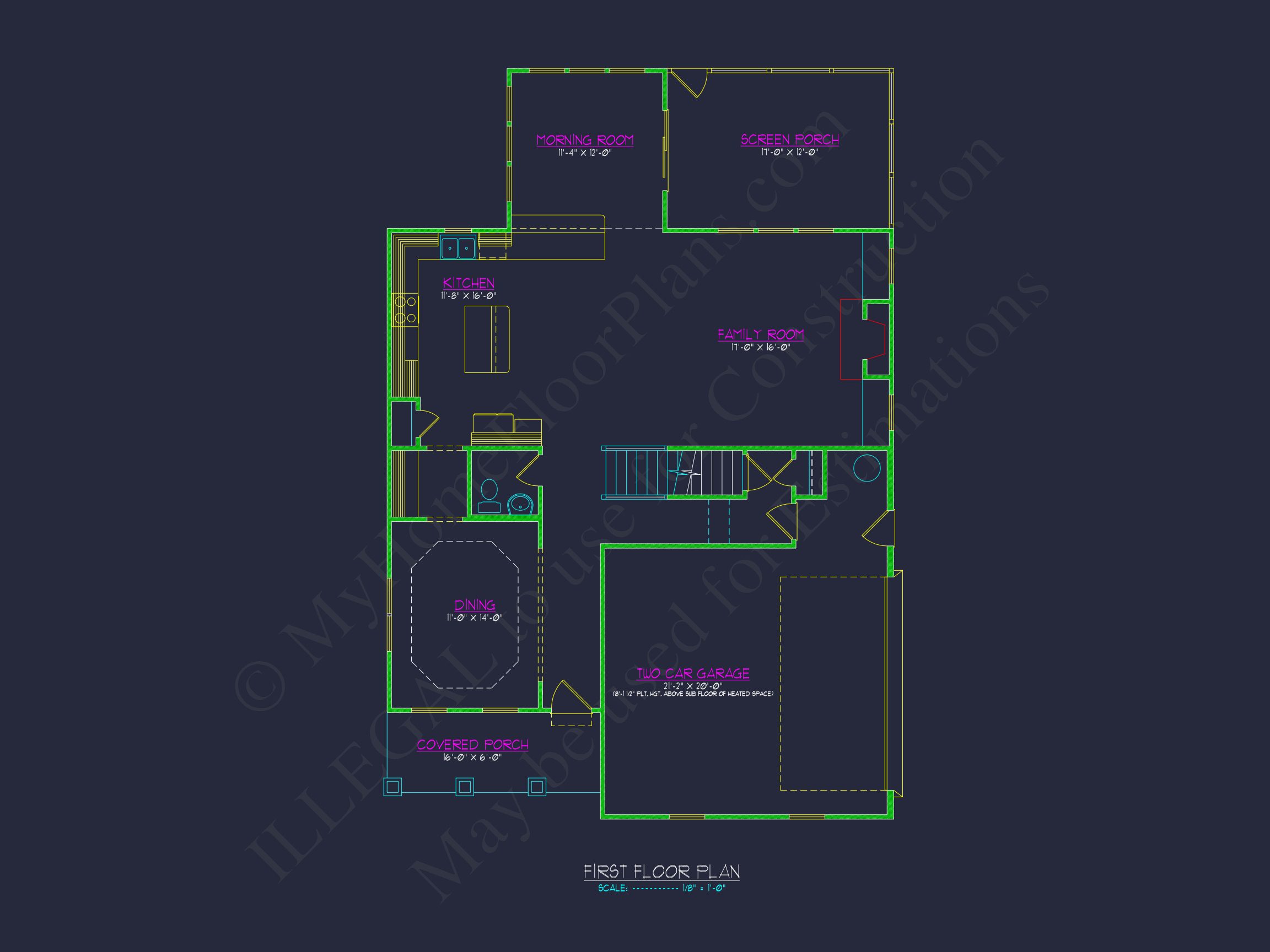 Modern Craftsman house Plan with Spacious 3-Floor Design