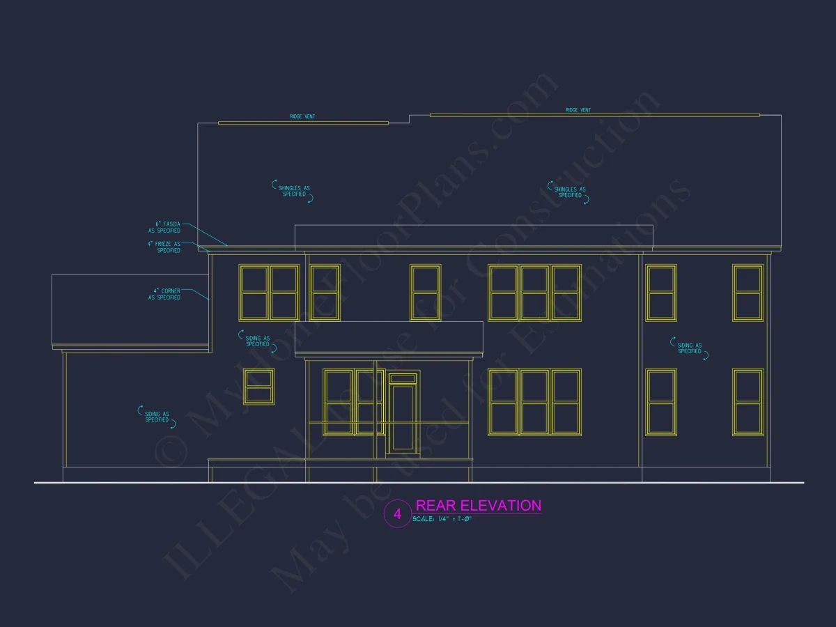 Modern Craftsman house Plan with Spacious Floor Design