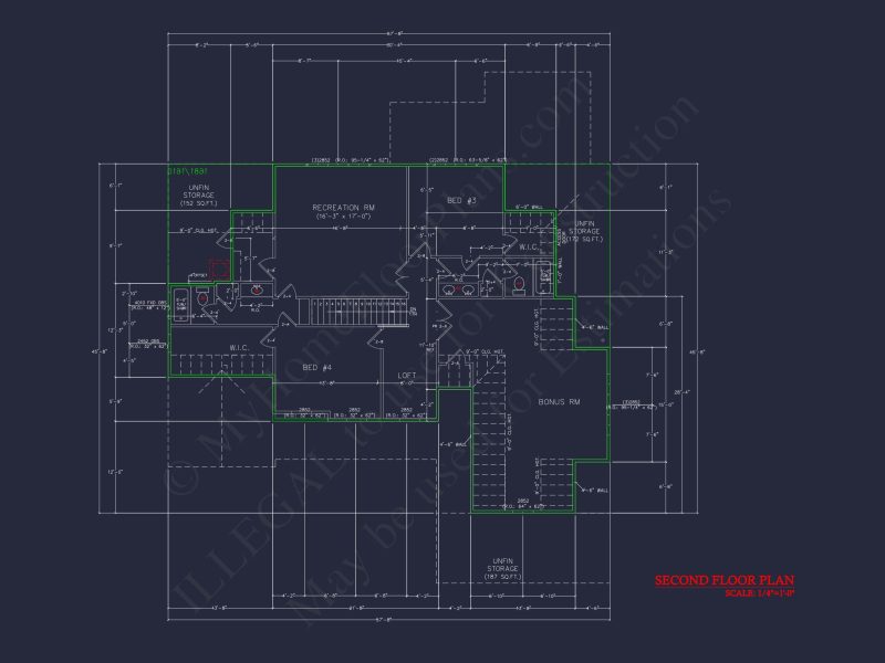 Modern Craftsman house Plan with Spacious Floor Design and CAD Blueprints