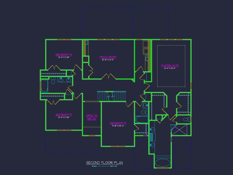 Modern Craftsman house Plan with Spacious Floor Designs