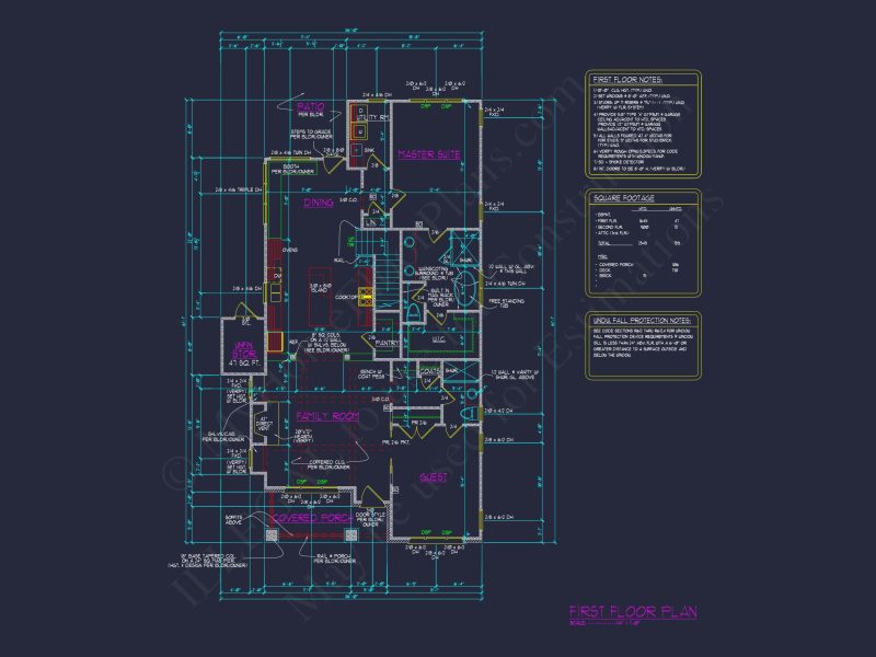 Modern Craftsman house Plan with Spacious Floor Designs