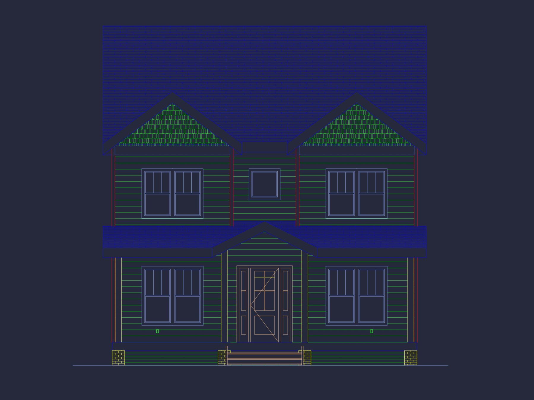 Modern Craftsman house Plan with Spacious Floor Layout