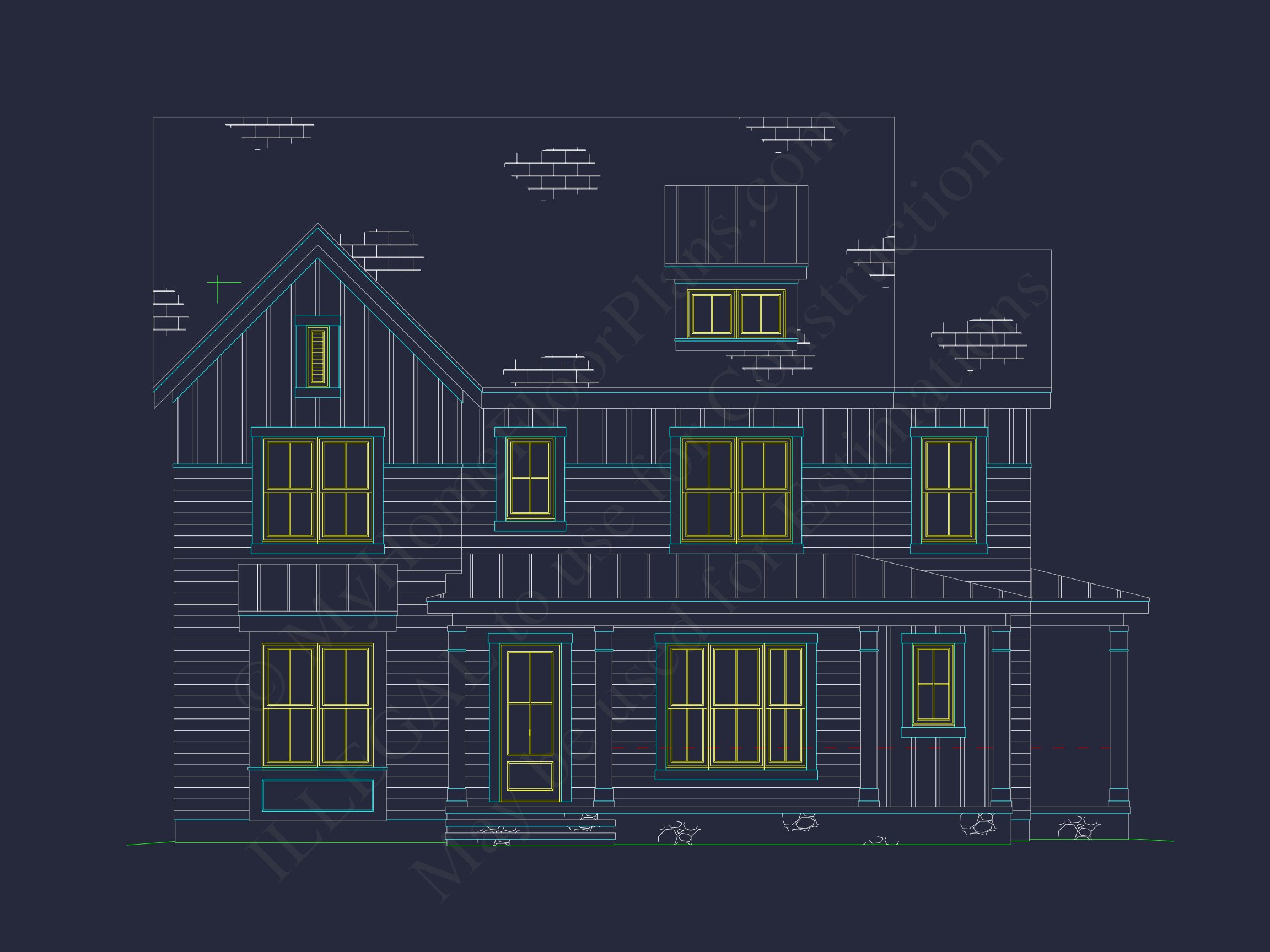 Modern Craftsman Home Plan with Spacious Floor Layout