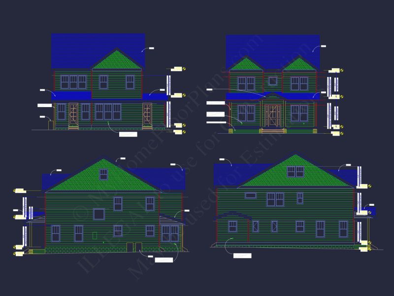 Modern Craftsman house Plan with Spacious Floor Layout