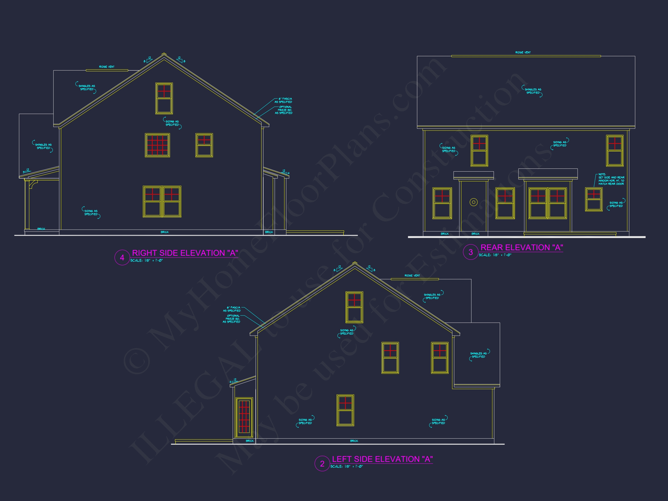 Modern Craftsman Home Plan with Spacious Floor Layout and CAD Designs