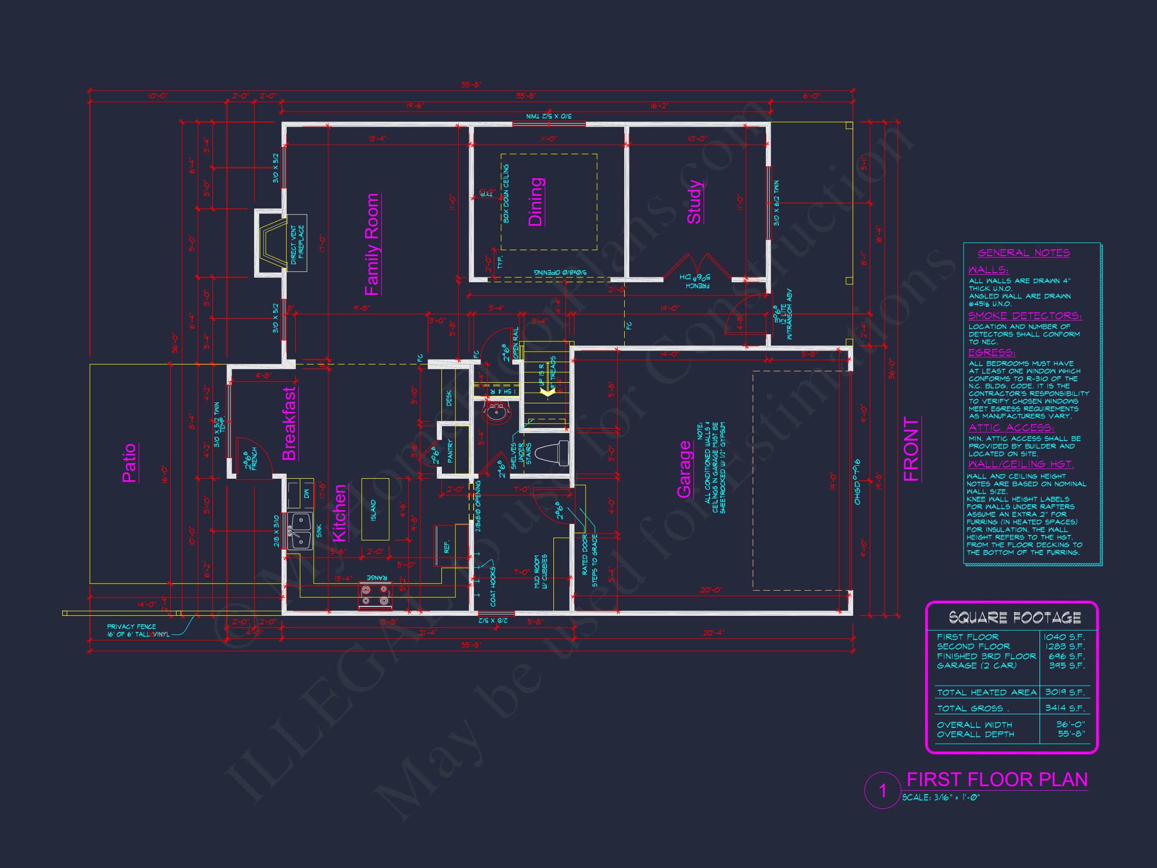 Modern Craftsman Home Plan with Spacious Floor Layout and CAD Designs