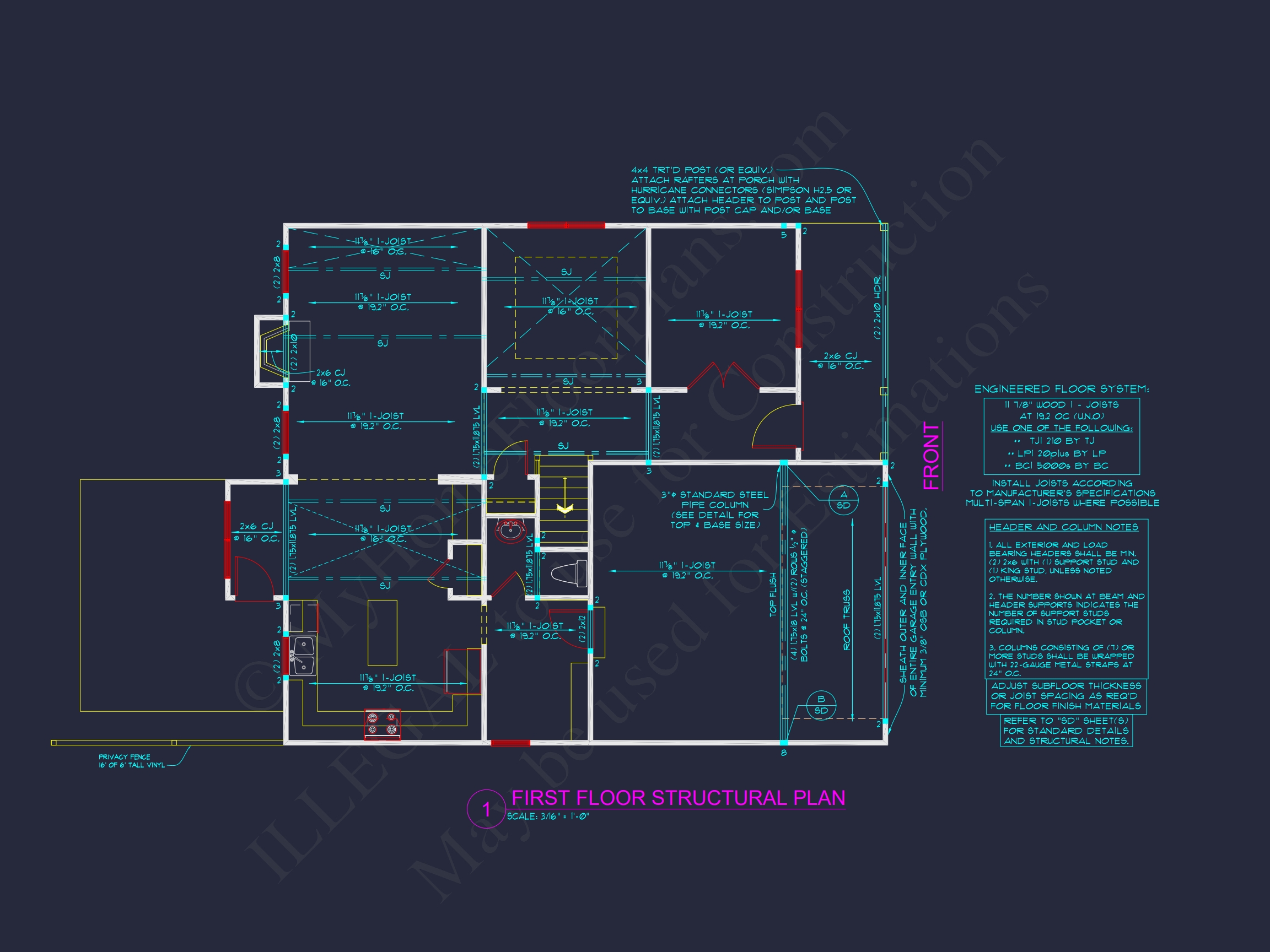 Modern Craftsman Home Plan with Spacious Floor Layout and CAD Designs