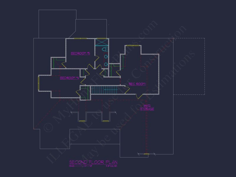 Modern Craftsman house Plan with Spacious Floor Plans and CAD Designs