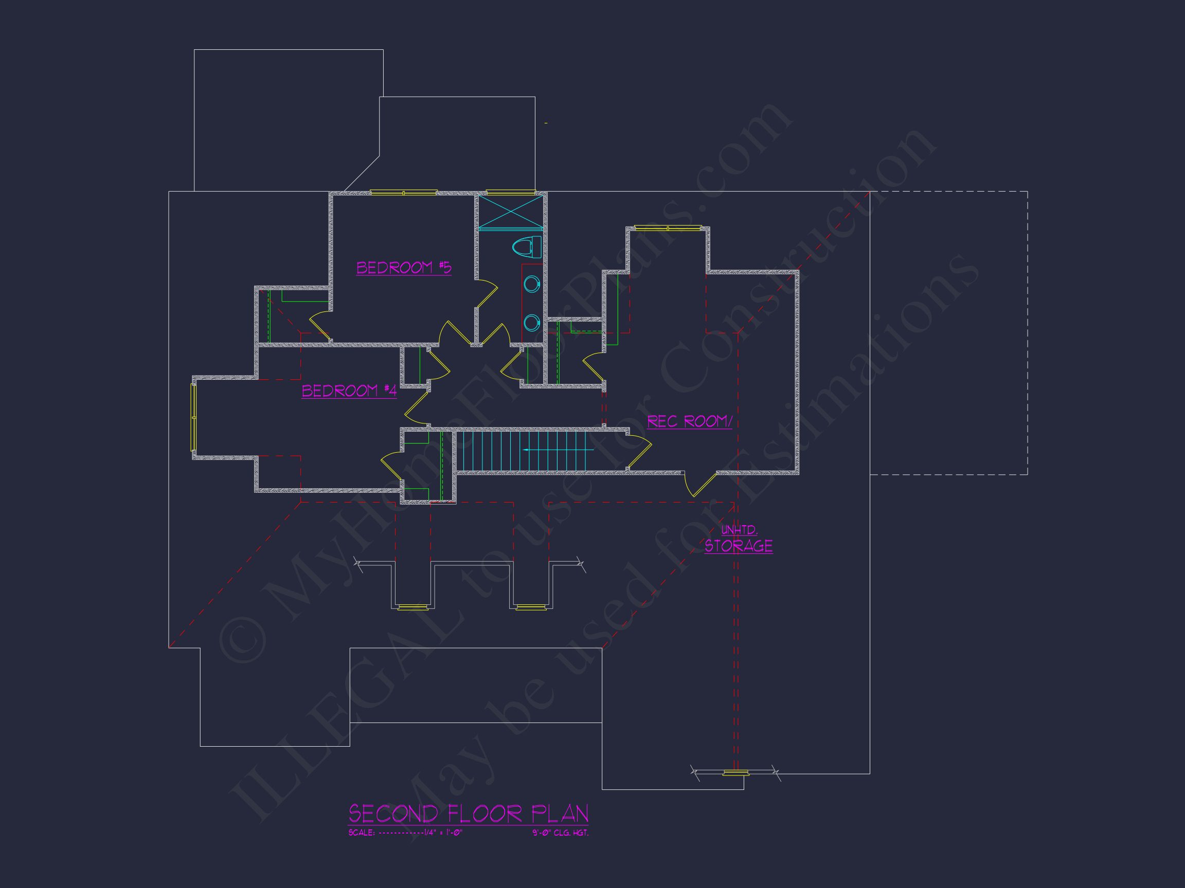 Modern Craftsman house Plan with Spacious Floor Plans and CAD Designs