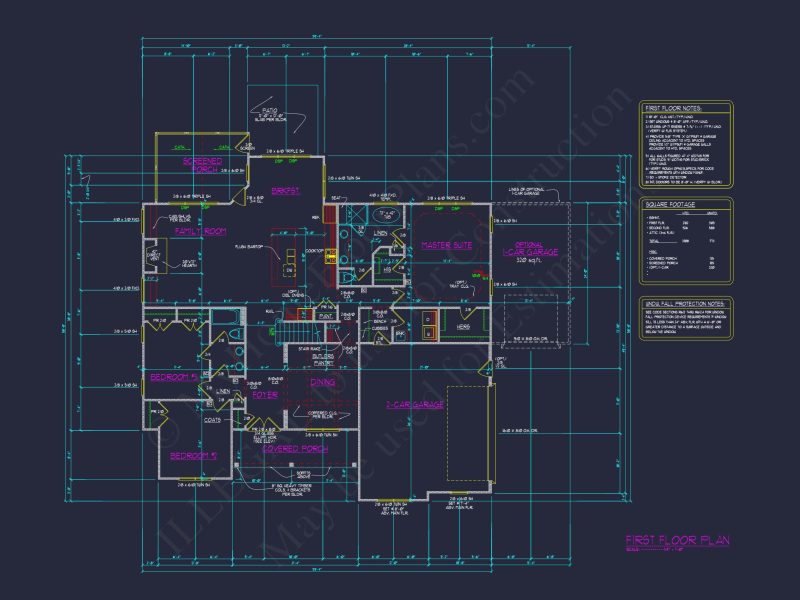 Modern Craftsman house Plan with Spacious Floor Plans and CAD Designs