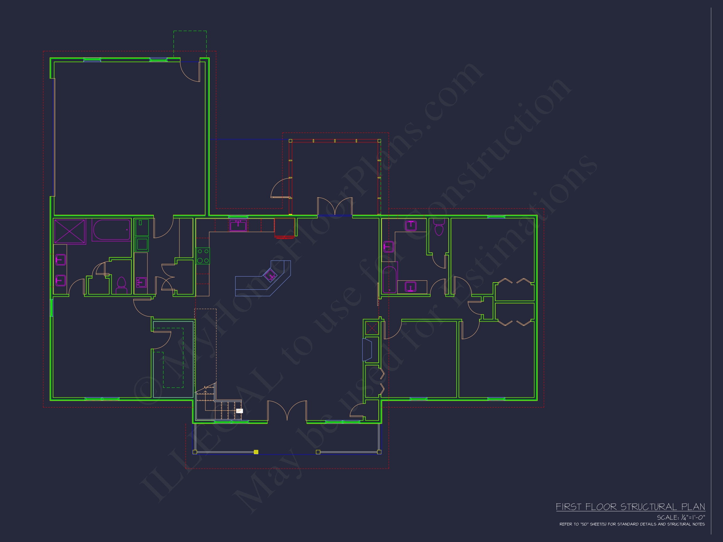 Modern Craftsman Home Plan with Spacious Layout and Bonus Room