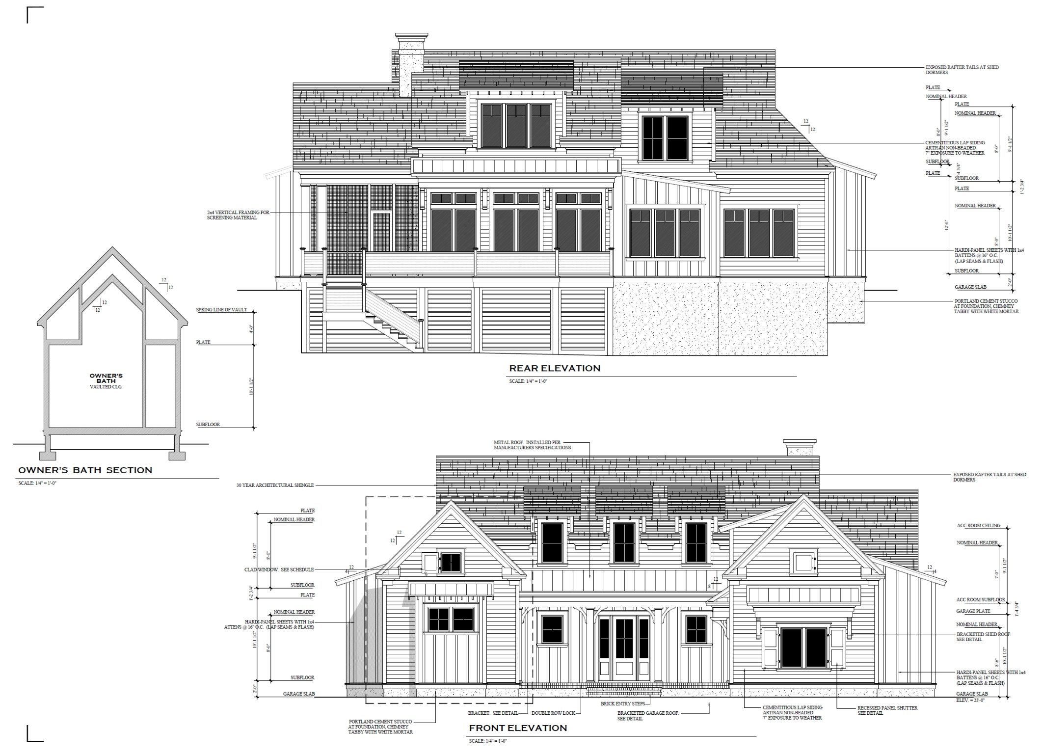 Modern Craftsman house Plan with Spacious Layout and CAD Blueprint