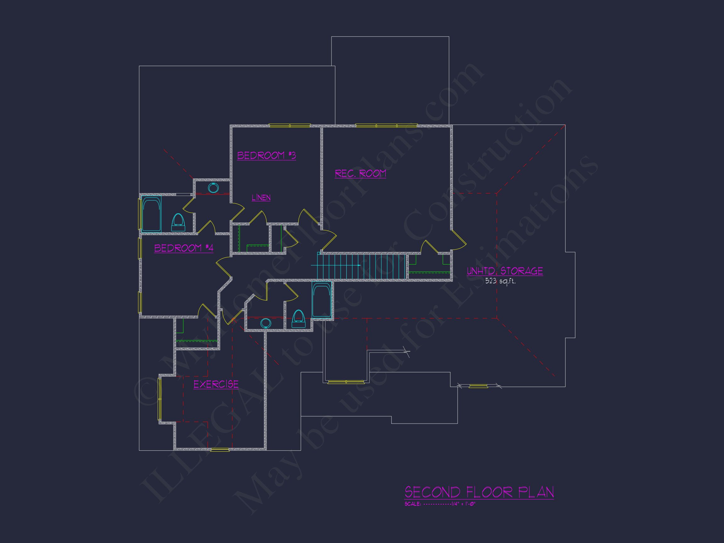 Modern Craftsman house Plan with Spacious Living Designs