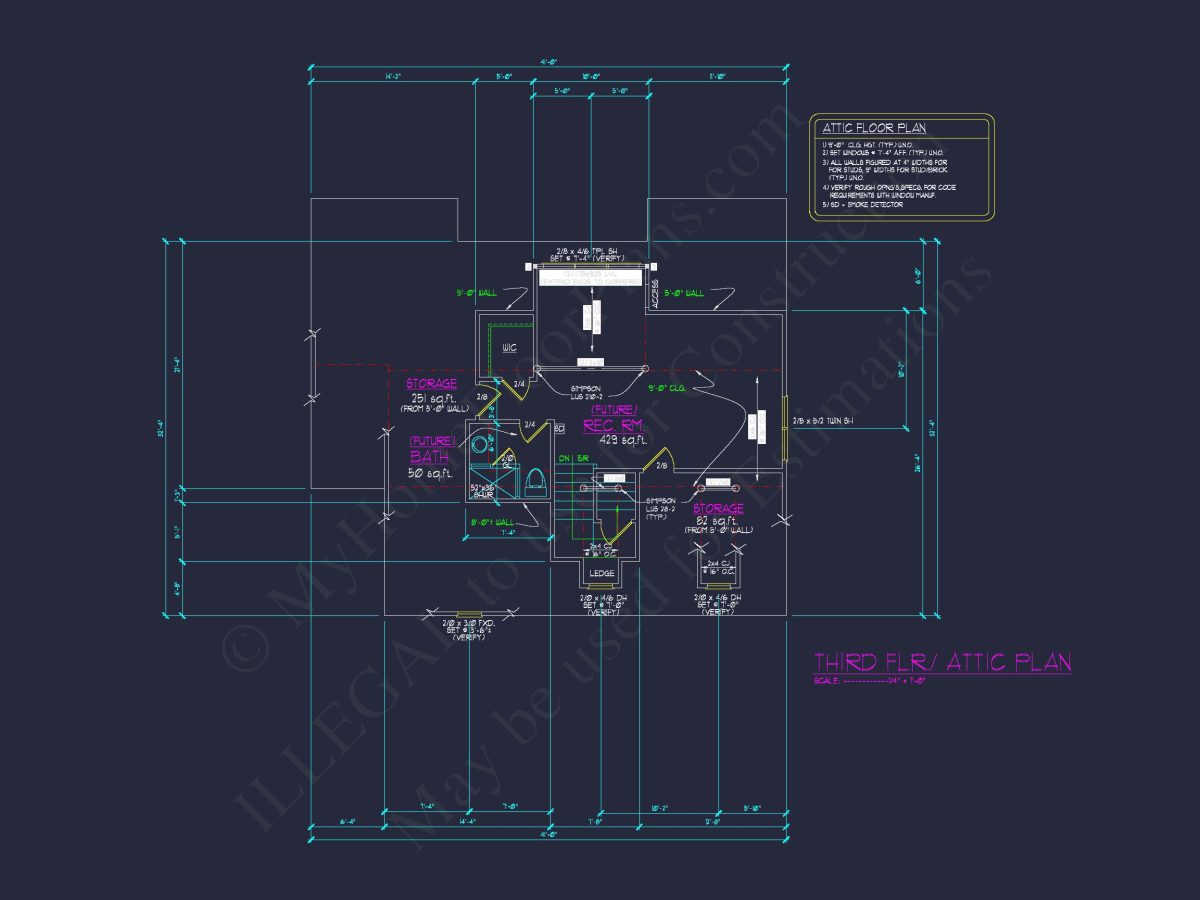 Modern Craftsman-Style house Plan with Detailed CAD Blueprints